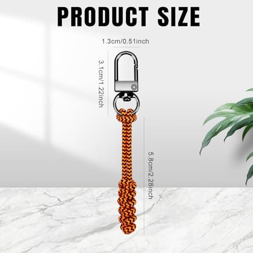 NOVWANG 8-Pack Black Zipper Pulls Detachable Zipper Replacement Zippers Repair Tab Kit for Backpacks Purse Luggage Jackets Suitcases Handbags Clothing Accessories — view 2