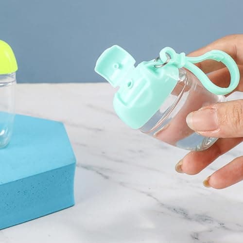 Tosuny Mini Flip Top Empty Soap Bottles 10 Pack for Travel (10 Pcs) — view 4