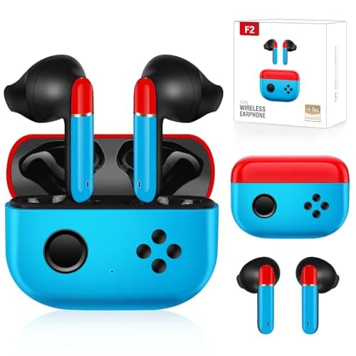 Kevanry Kids Adults Wireless Earbuds, Bluetooth 5.3 Touch Control Wireless Earbuds for Kids Adults with Charging Case,Ear Buds for Gifts