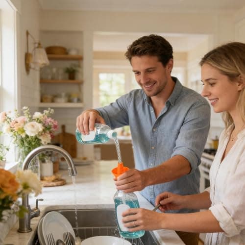 Flexible Pouring Connector - Bottle Transfer Tool for Spill Free | Silicone Foldable Funnel with Tight, Liquid Adapter System for Clean Refilling, Compact Storage Design for Home Dorm Use — view 6