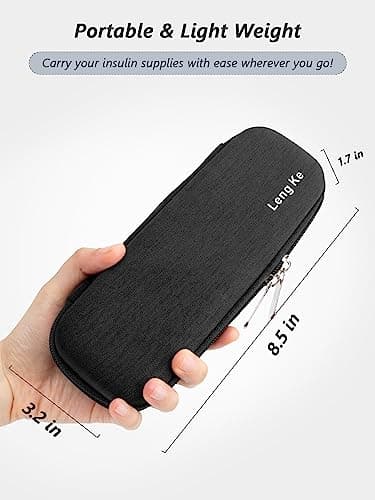 SUNMON Insulin Cooler Travel Case with 2 Ice Packs — view 3