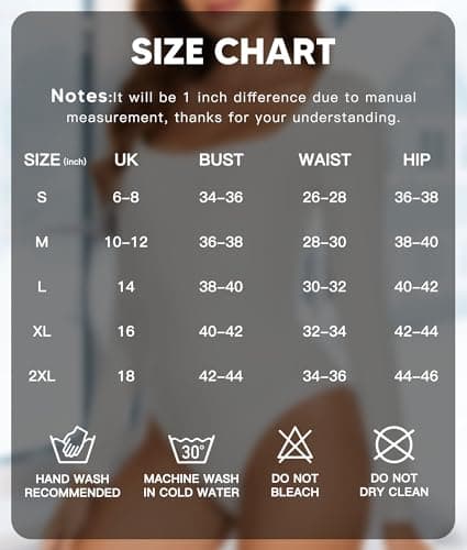 SHAPERIN Women's Bodysuits Thermal Square Neck Long Sleeve Body Suit Tanga — view 6