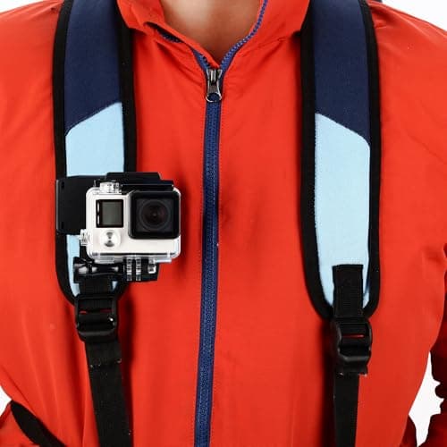 Sametop Backpack Strap Hat Clip Mount Compatible with GoPro — view 2
