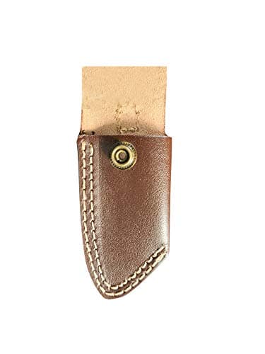 Leather sheath for folding knife/Pocket Knife - PFS — view 3
