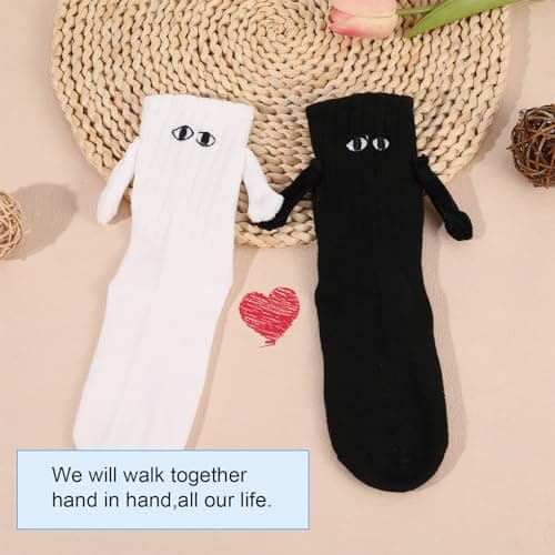 Partideal 4 Pairs Funny Magnetic Socks — view 3