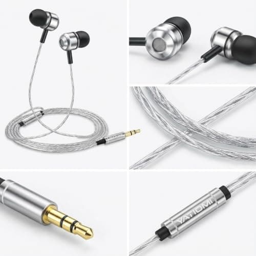 Yatloml Wired in-Ear Headphones with Pure Bass Sound, 3.5mm Earbuds — view 6