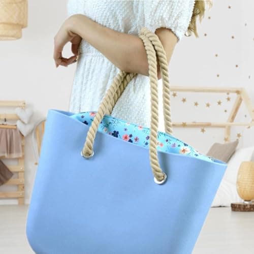 VOANZO Twine Strap Handbags Chains Shoulder Strap Replacement Handles for Beach Bags Adjustable Bag Hanger with 2 Buckles Versatile Bag Accessories for Handbag Straps — view 5