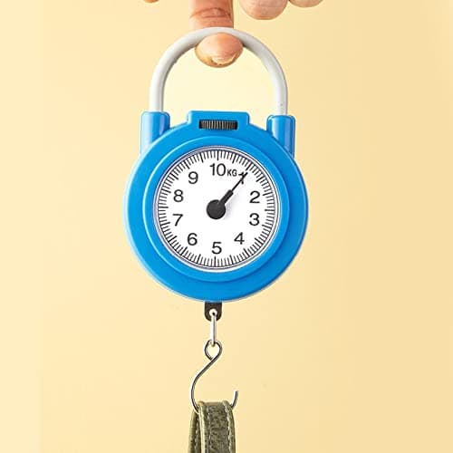 Hand Scale to Weigh Luggage | Handheld Luggage Scale Travel | High Sensitivity Light Weight Weighting Supplies with ABS Handle Portable for Luggage, Outdoor, Kitchen, Pack Keloc — view 4