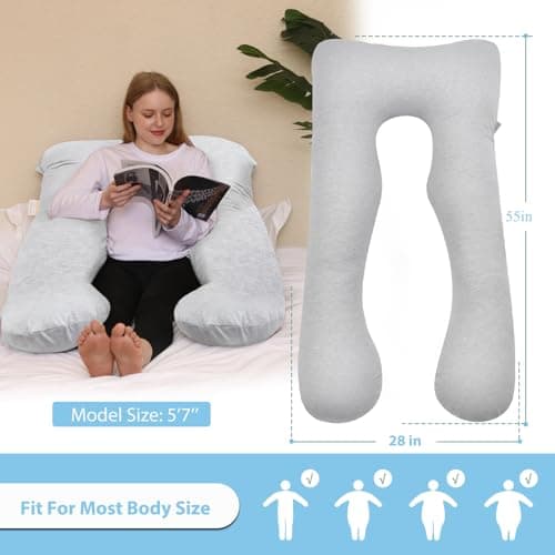 Chilling Home Pregnancy Pillow Cooling, Maternity Pillow for Pregnant Women — view 6