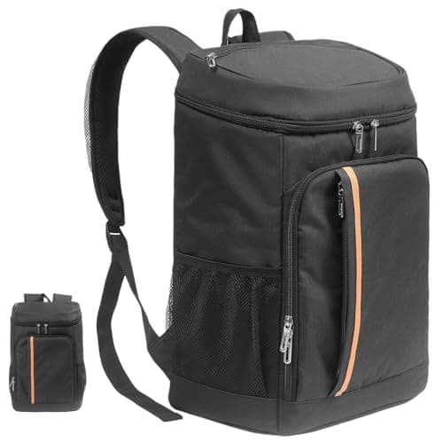 Backpack Cooler 25L Large Capacity Waterproof Portable Lightweight Backpack Coolers Insulated Leak Proof for Camping, Hiking, Picnic. — view 5