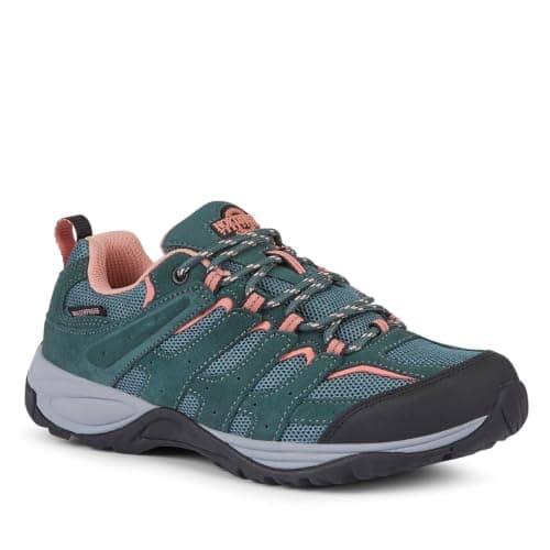 Northwest Territory Eden Leather Waterproof Women's Walking Shoes Turquoise