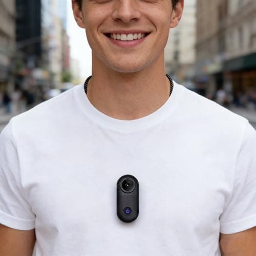 Yehtreh 2.7K Mini Body Camera,35g Wearable Action camera,Graphite Black. — view 2