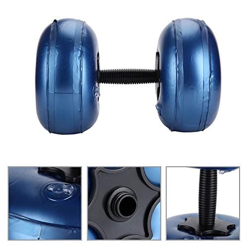 VIFER Dumbbell Set Adjustable Travel Dumbbells Water Filled Dumbbells Hand Weights Dumbbelles up to 20kg with 4/8 x Dumbbell Bags 2 Levers — view 4