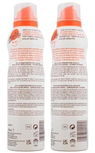 Malibu Sun SPF 30 Continuous Lotion Spray Sunscreen, High Protection, Vitamin Enriched Moisturising Sun Cream, Water Resistant, 175ml (Pack of 2) — view 2