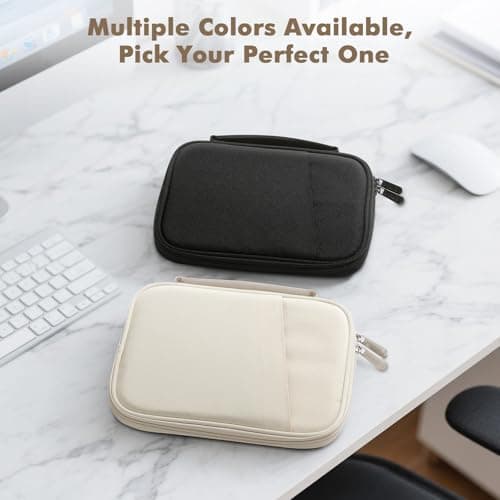 MoKo 7-8 Inch Padded Tablet Sleeve Bag with Carry Handle — view 6