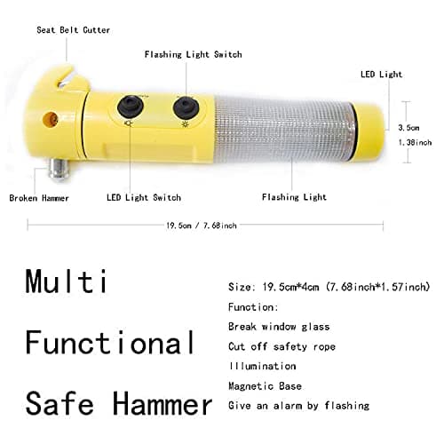 Car Emergency Breakdown Safety Kit Accessory for Truck,SUV — view 3