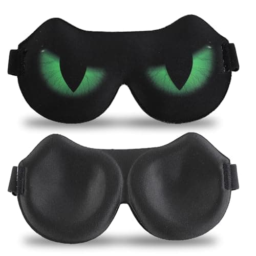 Kids Eye Masks for Sleeping, 3D Sleep Masks with Adjustable Strap