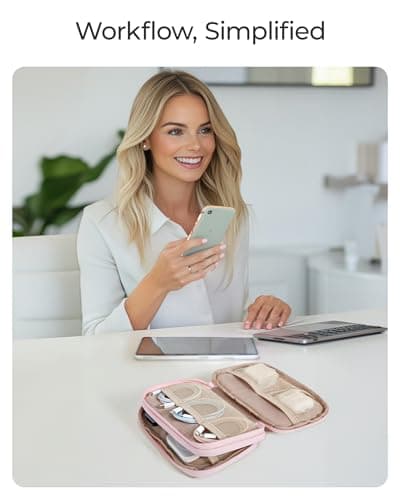 BAGSMART Cable Organiser Travel Organiser Essentials for Tech Accessories — view 6
