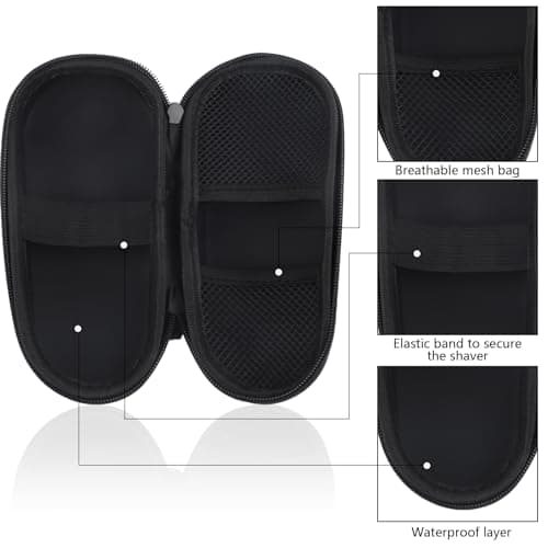 Yafe Case for Braun Shaver Series 3/5/7/9, Hard Travel Storage Case — view 5