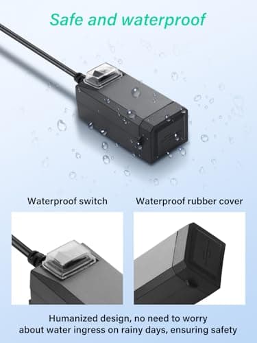 PNGKNYOCN Motorcycle USB Charger, 3.1A Dual USB Motorcycle Waterproof Charger with Switch for Phone, Tablet, GPS, etc(1.2M) — view 4
