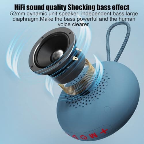 Bass Shower Speaker, Wireless Shower Speaker Bass — view 6