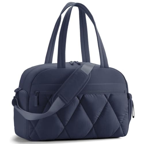 25L Travel Gym Bag for Women, Weekend Overnight Cabin Bag, Wet Pocket