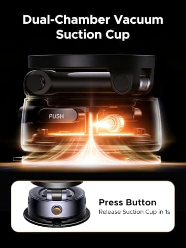 UGREEN Magsafe Car Mount, Magnetic Car Phone Holder, 44 lbs Strong Suction — view 3