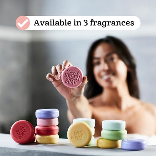 Marcel's Green Soap - Hair Conditioner Bar Argan & Oudh - Eco-Friendly - Zero Plastic Packaging - Palm Oil Free - Vegans - Compact and Long-Lasting - 60 grams — view 6