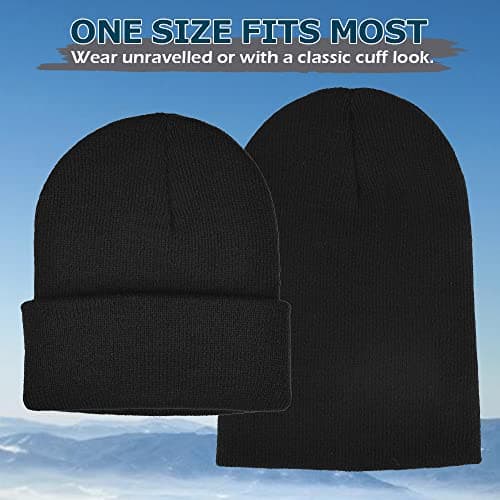 EINSKEY Knit Beanie, Thick Soft Acrylic Warm Winter Hat for Men — view 4