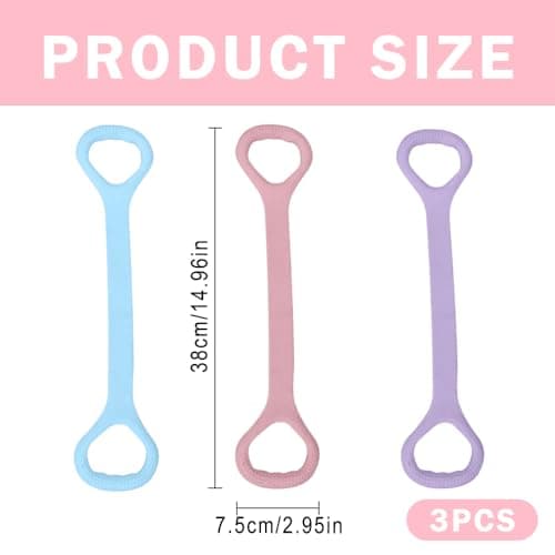 3pcs Resistance Bands with Handles, Exercise Bands Set for Home Workout — view 2