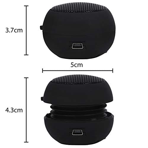 TRIXES Mini Rechargeable Speaker — Portable AUX Audio — 3.5mm Jack — view 3