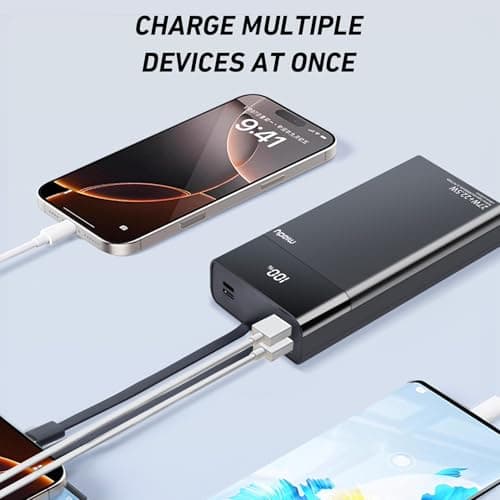 Miady Power Bank Fast Charging 20000mAh, 27W Portable Charger — view 5