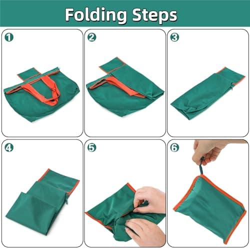 Covzoe 4 Pack Reusable Shopping Bags with Handles — view 4