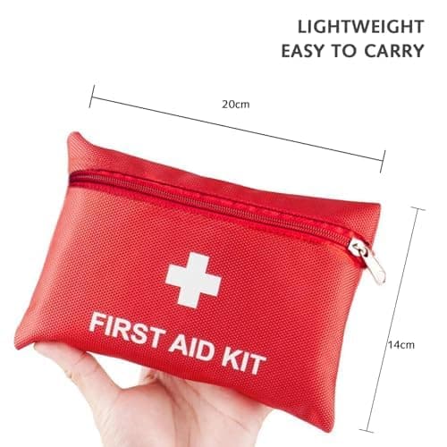 Luxiremi Mini First Aid Kit, 74 Pcs for Travel, Home, Car and Camping — view 3