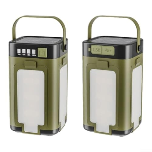 Solar Camping Lantern Foldable USB Power Bank IPX4 — view 5