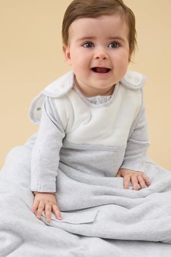 MORI Baby Cardigan Clever Sleeping Bag Organic Cotton & Bamboo, 0.5 Tog — view 6