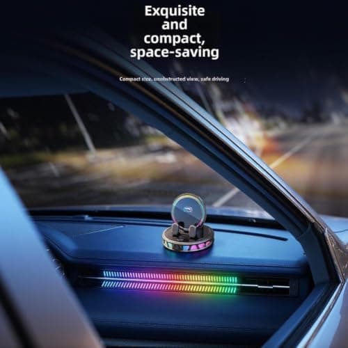 Evenoonest Automatic Wireless Charging Car Phone Holder(Black) — view 3
