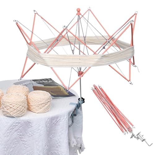 Yarn Swift, Yarn Winder for Crocheting,Wool Winder and Winder Umbrella Knitting,Manual Knitting Yarn Winder for Wool Yarn String — view 3
