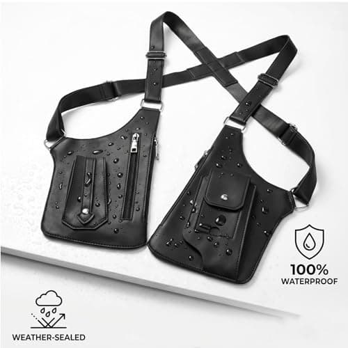 PowerTravel Men's Double Underarm Shoulder Bag, Anti Theft — view 6
