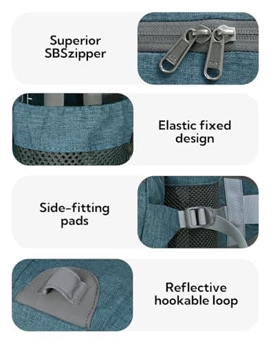 Waterfly Hiking Waist Fanny Pack Bum Bag with Bottle Holder — view 4