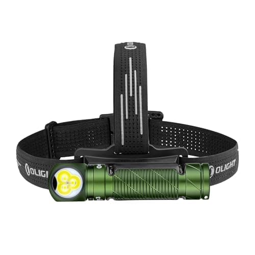 OLIGHT Perun 3 Head Torch Rechargeable, 3000 Lumen with White and Red Light