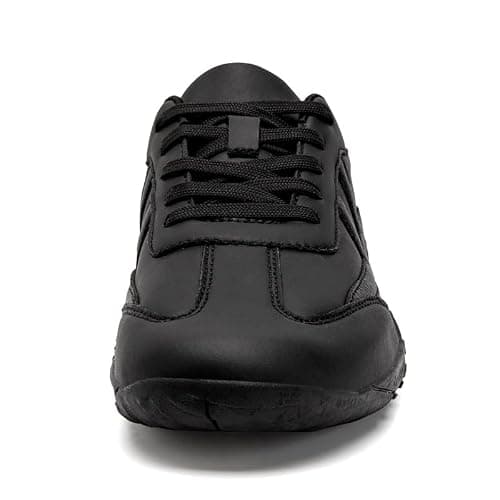 XKOWUO Womens Walking Grounding Sneaker Zero Drop Sole Lightweight Road Running Shoes Non-Slip Tennis Sneakers Breathable Fashion Athletic All_Black Size 5 — view 4
