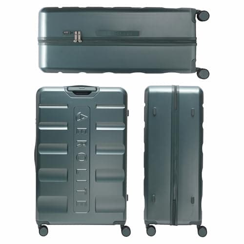 Aerolite Premium Extra Large 32in 144L FlexShell Hard Shell Suitcase — view 6