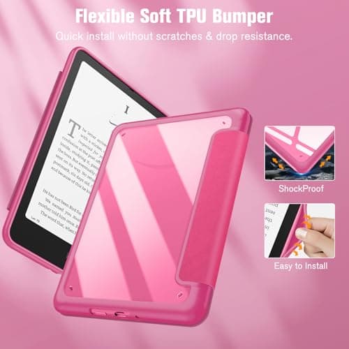 FINTIE Hybrid Case for 7" Kindle Paperwhite 12th Gen 2024 &Kindle Colorsoft — view 4