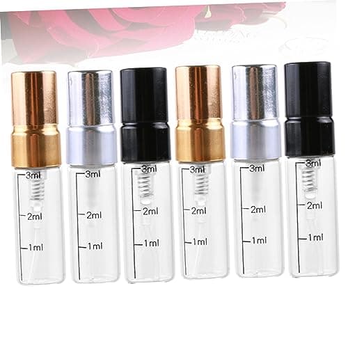 Gatuida 6 Pack 3ml Glass Spray Bottles with Scale for Skin Care — view 2