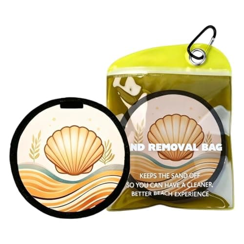 Beach Sand Remover with Carabiner Portable Travel Supplies — view 6