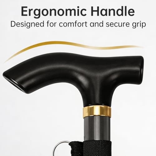 Walking Stick, Adjustable Folding Lightweight for Men & Women — view 5