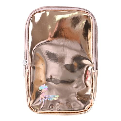 3-IN-1 Thigh Bag Fanny Pack Crossbody Bag | Carnival Leg Harness for Women | Holographic Waist Bag | Rave Leg Pack with Buckles, Rose Gold, One Size, 3-in-1 Thigh Bag, Fanny Pack, Crossbody