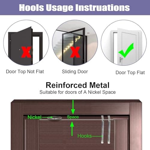 Newthinking Over Door Shoe Storage, Hanging Shoe Storage with 12 Pockets — view 5