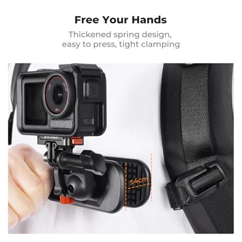 K&F CONCEPT Magnetic Backpack Clip Mount Sun Visor Holder for Action Camera — view 2